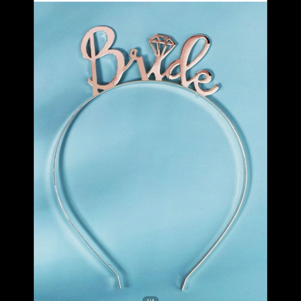 “Bride”  💍 metal headband